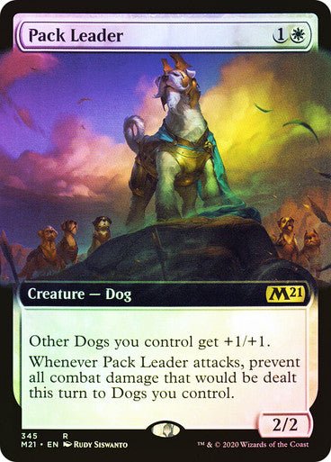Pack Leader Extended Art Foil