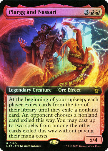 Plargg and Nassari Extended Art Foil