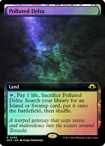 Polluted Delta Extended Art Foil