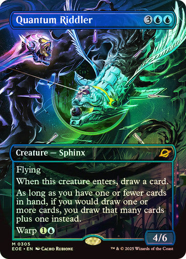Quantum Riddler Borderless Foil