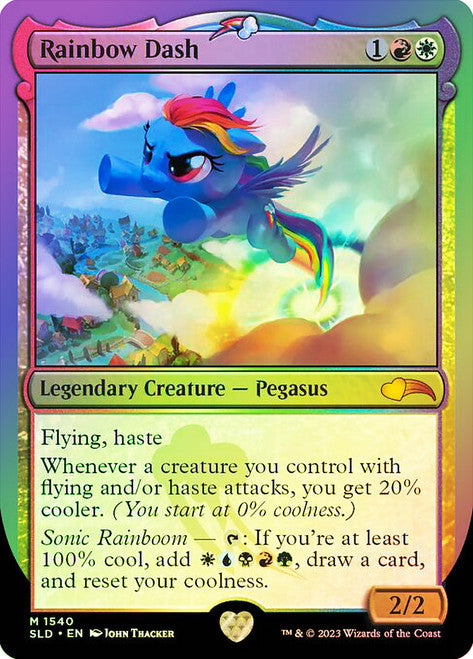 Rainbow Dash Secret Lair Foil