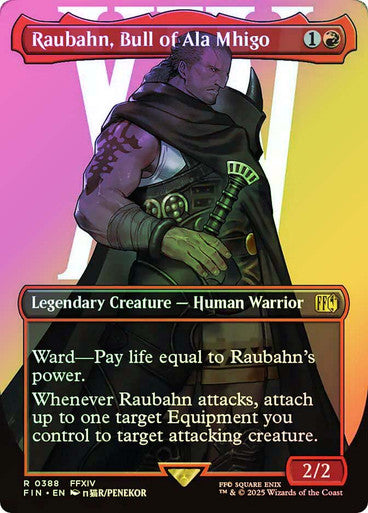 Raubahn, Bull of Ala Mhigo Borderless Foil