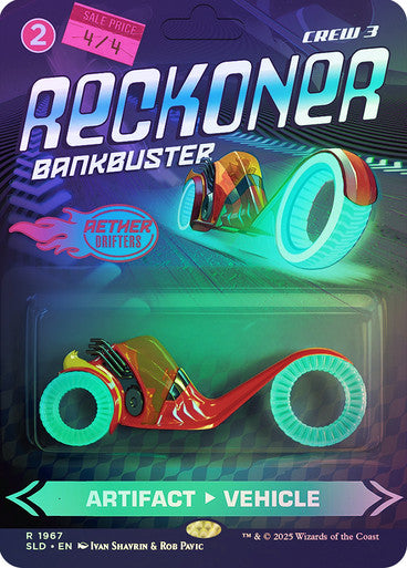 Reckoner Bankbuster // Reckoner Bankbuster Secret Lair Foil