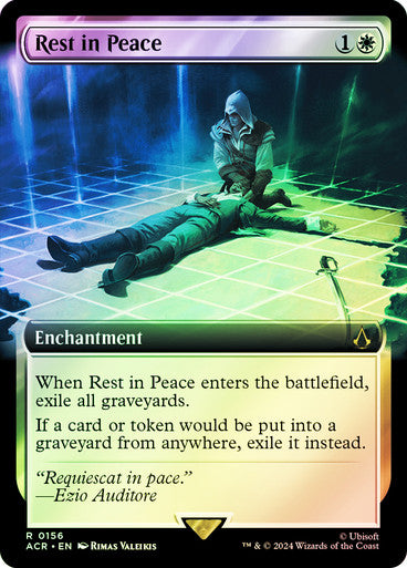Rest in Peace Extended Art Foil