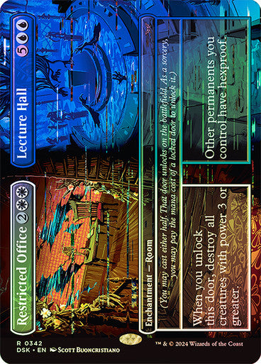 Restricted Office // Lecture Hall (Borderless) (FOIL)