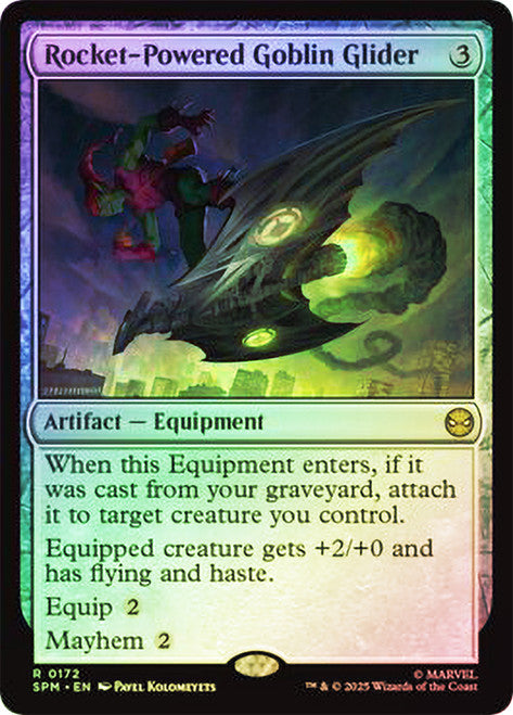 Rocket-Powered Goblin Glider Foil