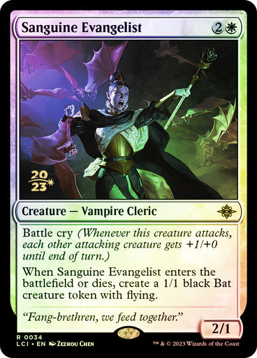 Sanguine Evangelist Foil