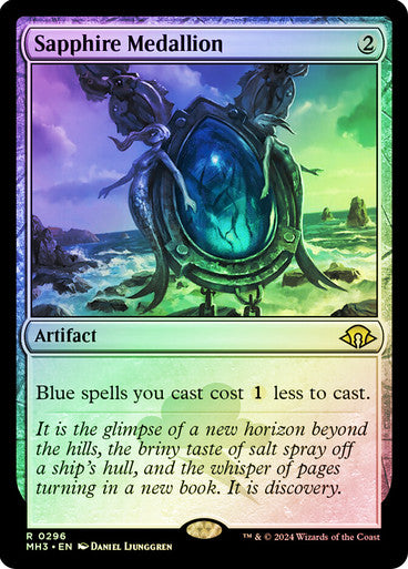 Sapphire Medallion Foil