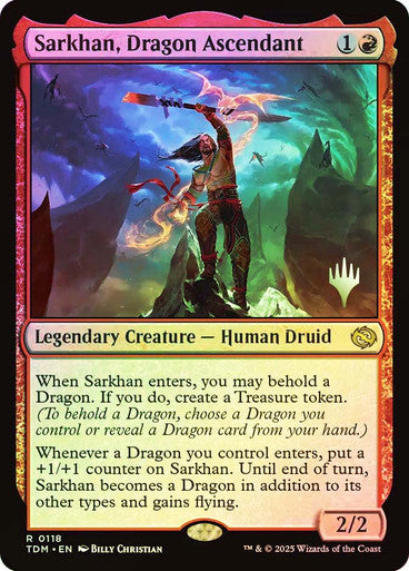 Sarkhan, Dragon Ascendant Foil