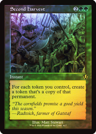Second Harvest Retroframe Foil