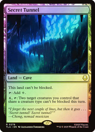 Secret Tunnel Foil