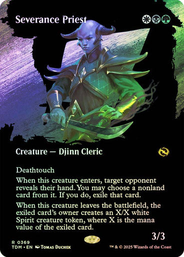 Severance Priest Borderless Foil