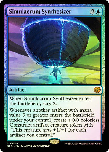 Simulacrum Synthesizer Foil