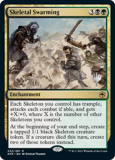 Skeletal Swarming Foil