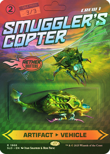 Smuggler's Copter // Smuggler's Copter Secret Lair Foil