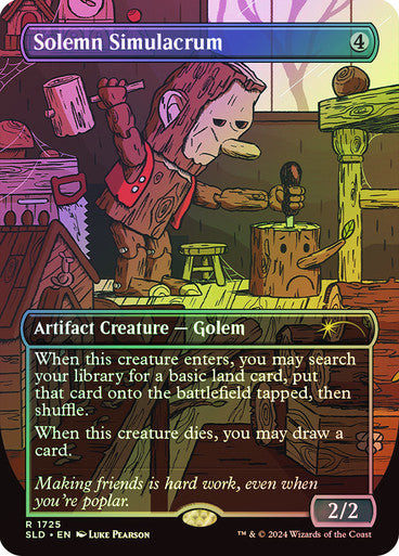 Solemn Simulacrum Secret Lair Foil