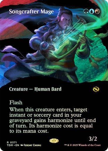 Songcrafter Mage Borderless Foil