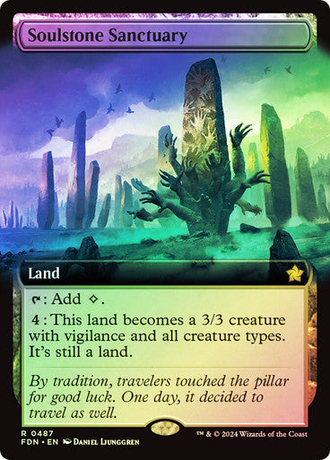 Soulstone Sanctuary Extended Art Foil