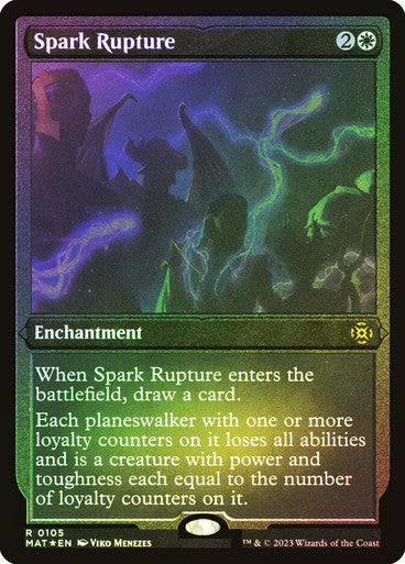 Spark Rupture Etched Foil