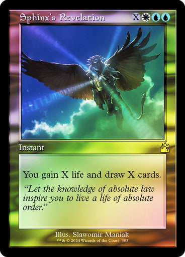 Sphinx's Revelation Retro Frame Foil
