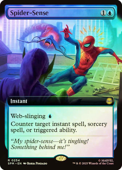 Spider-Sense Extended Art Foil
