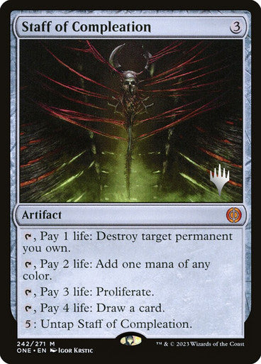 Staff of Compleation Foil