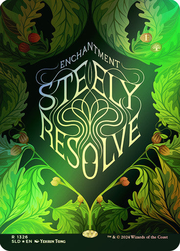 Steely Resolve // Steely Resolve Secret Lair Foil