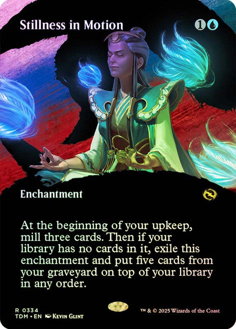 Stillness in Motion Borderless Foil