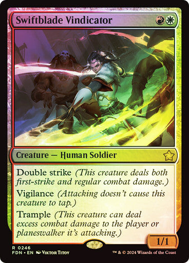 Swiftblade Vindicator Foil