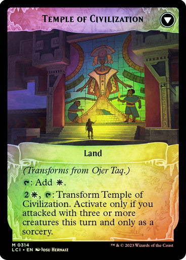 Ojer Taq, Deepest Foundation // Temple of Civilization Showcase Foil