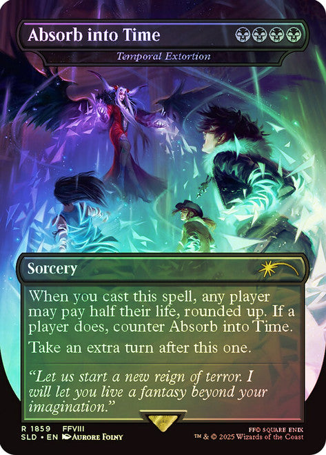 Temporal Extortion Secret Lair Foil