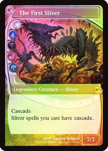 The First Sliver Secret Lair Foil