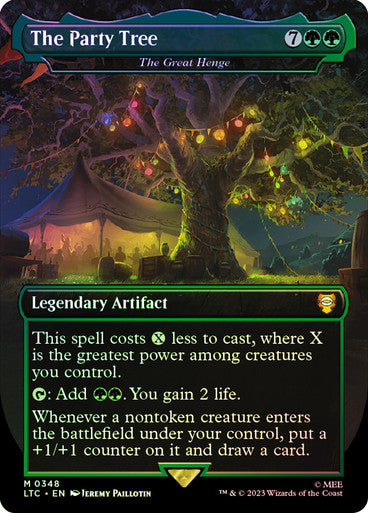The Great Henge Borderless Foil (The Party Tree)