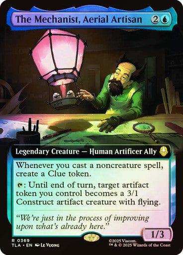The Mechanist, Aerial Artisan Extended Art Foil