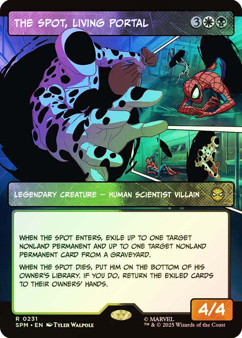 The Spot, Living Portal Borderless Foil