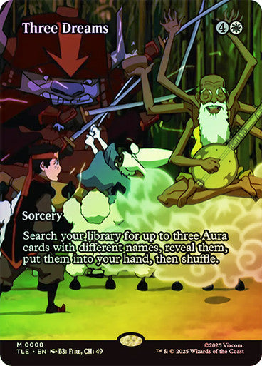 Three Dreams Borderless Foil