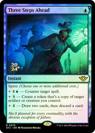 Three Steps Ahead Foil