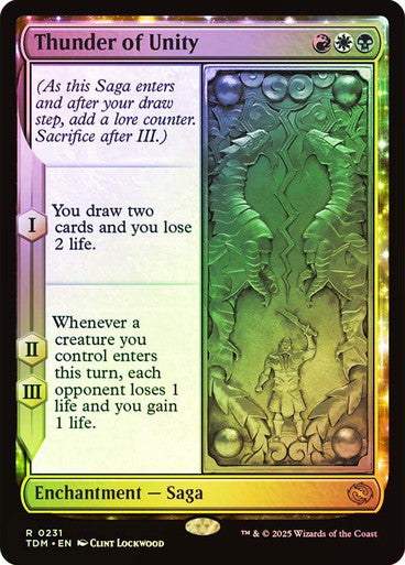 Thunder of Unity Foil