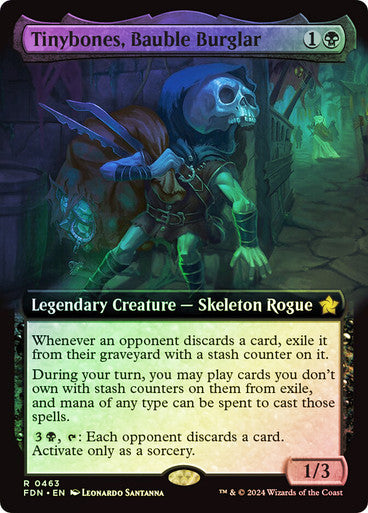 Tinybones, Bauble Burglar Extended Art Foil