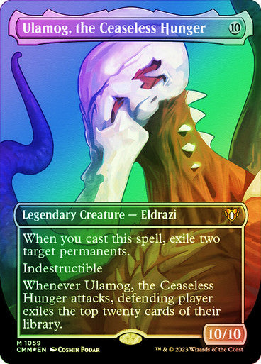 Ulamog, the Ceaseless Hunger Showcase Textured Foil