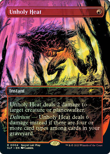 Unholy Heat Secret Lair Foil
