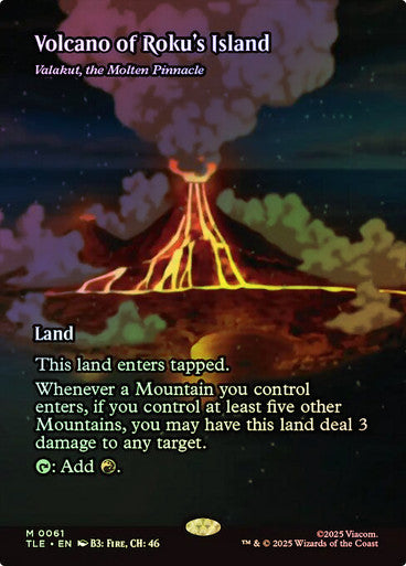 Valakut, the Molten Pinnacle Borderless Foil