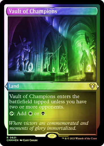 Vault of Champions Etched Foil