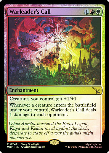 Warleader's Call Foil