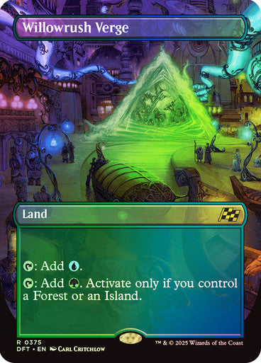 Willowrush Verge Borderless Foil