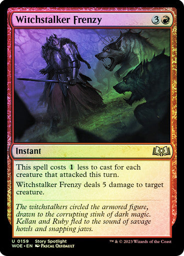 Witchstalker Frenzy Foil