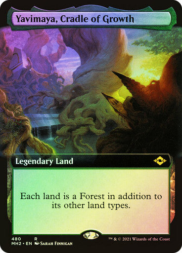 Yavimaya, Cradle of Growth Extended Art Foil