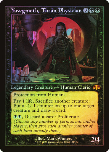 Yawgmoth, Thran Physician Old Frame Foil