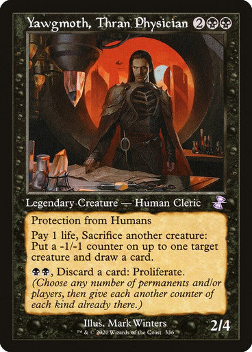 Yawgmoth, Thran Physician Old Frame