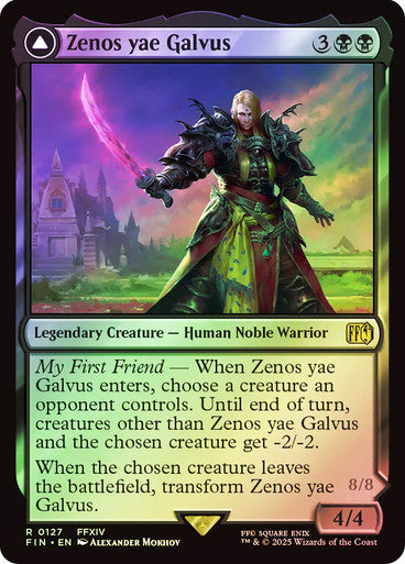 Zenos yae Galvus // Shinryu, Transcendent Rival Foil